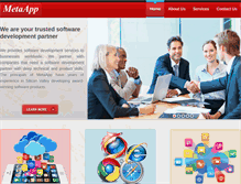 Tablet Screenshot of metaapp.com